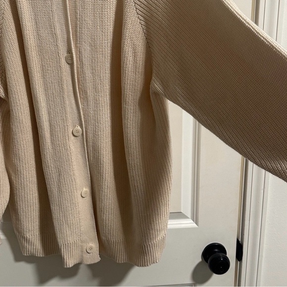 NWOT Wol Hide Collared Cotton Cardigan size S/M - Picture 8 of 14